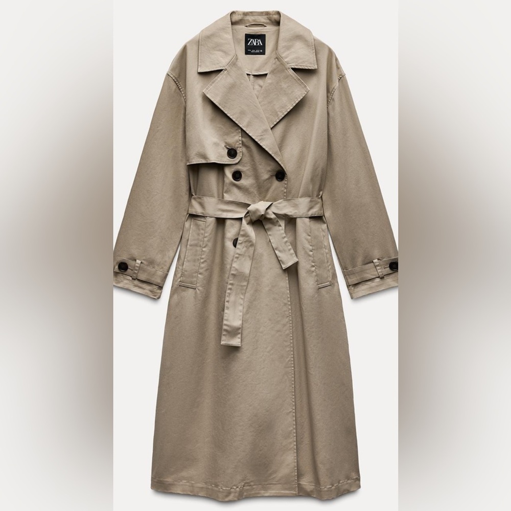 Zara Long Trench Coat